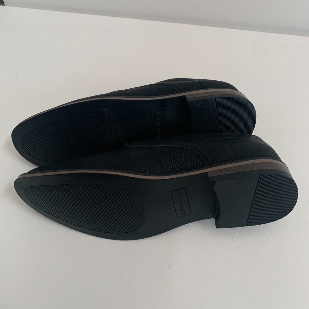 Perry Ellis Portfolio Men's Sz 9W Ultra Foam Bennett Wide Black Dress Shoes - Picture 5 of 14